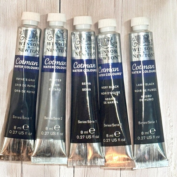 Watercolor Paint Bundle- 38 Winsor & Newton Cotman Watercolor Paint Tubes NEW - Picture 8 of 10